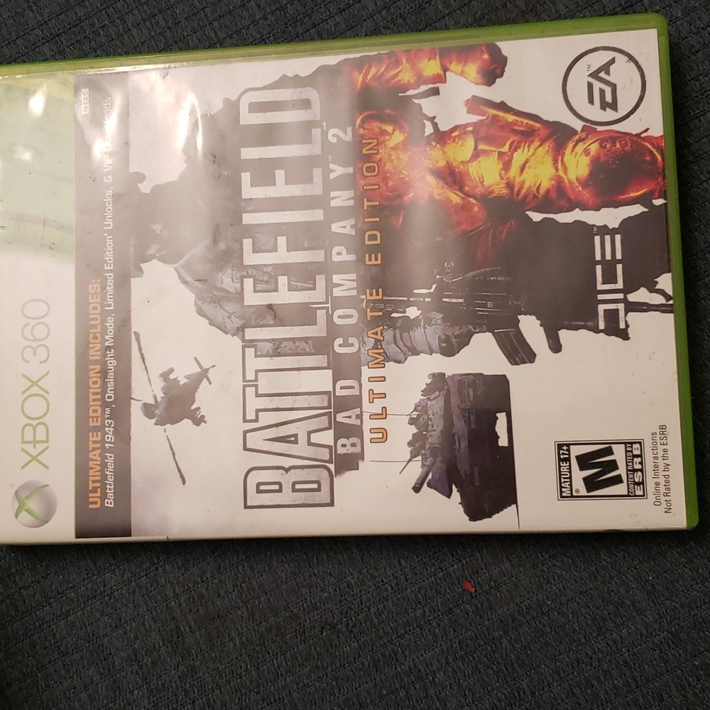 Xbox 360 battlefield bad company 2